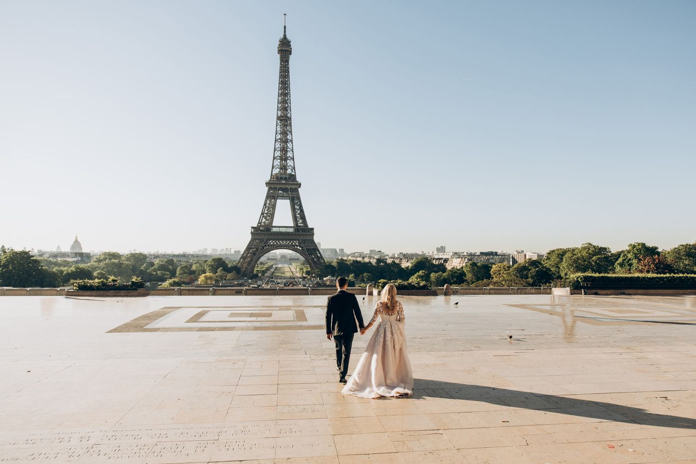 Noivos em Paris